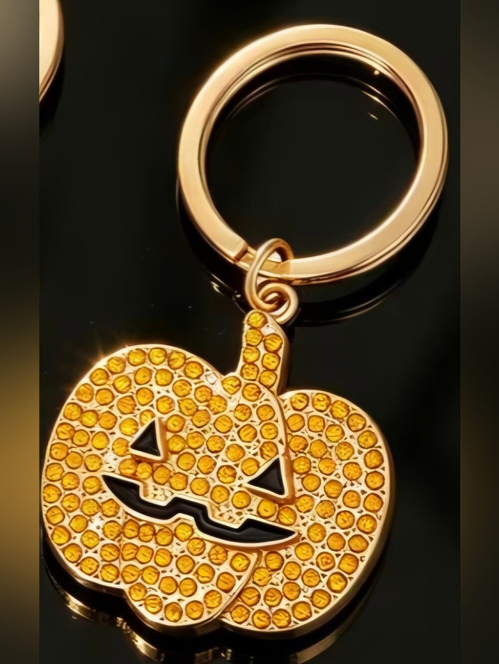 Jack O'Lantern Pumpkin 🎃 Bag Charm/ Keychain NEW